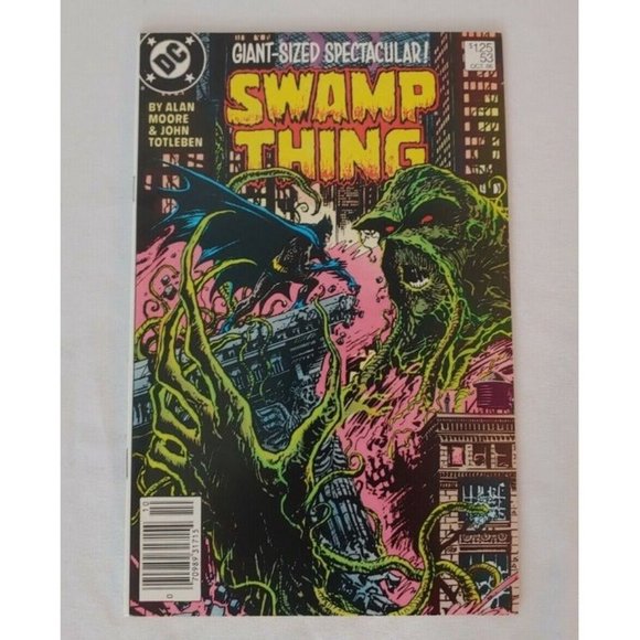 DC Comics Swamp Thing Issue #53 1986 Stephen Bissette Cover Art, Alan Moore - Picture 4 of 10